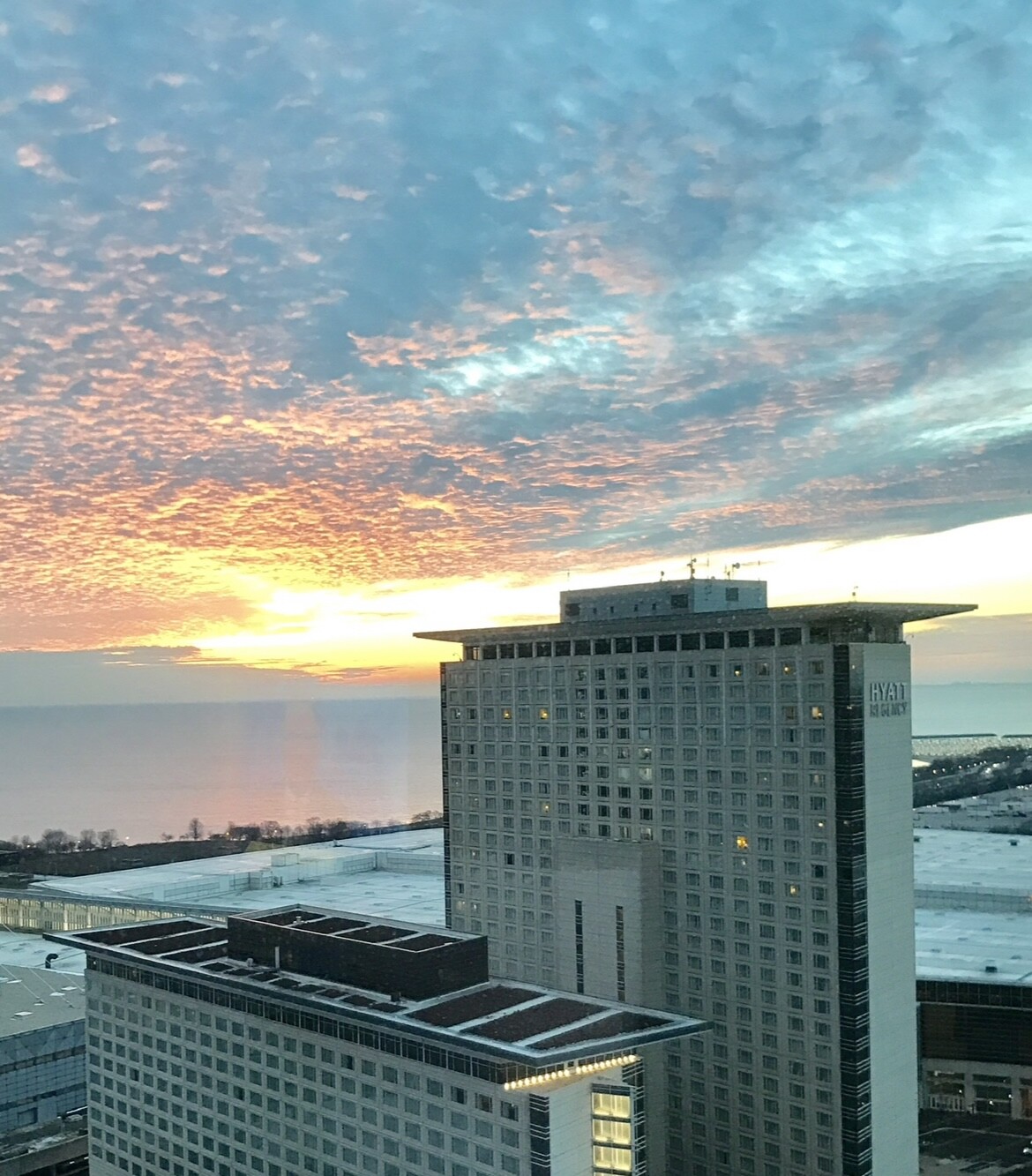 Beautiful Chicago Sunrise