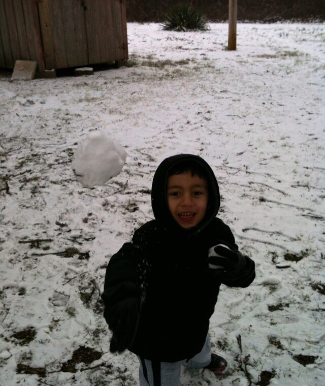 snowball fight