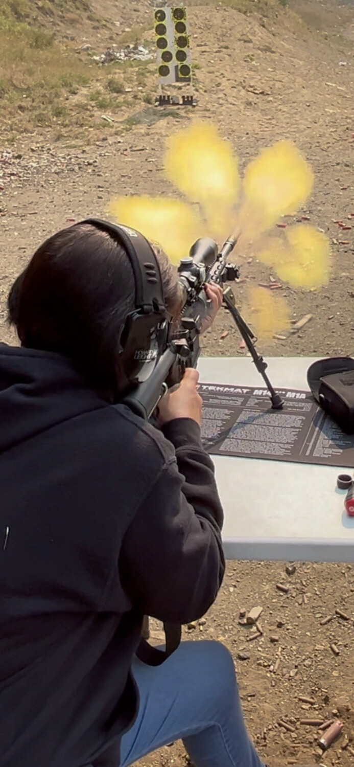 Pew pew at the shooting range