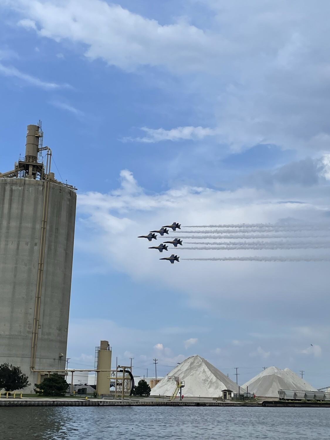 4th of July Blue birds in the Sky.