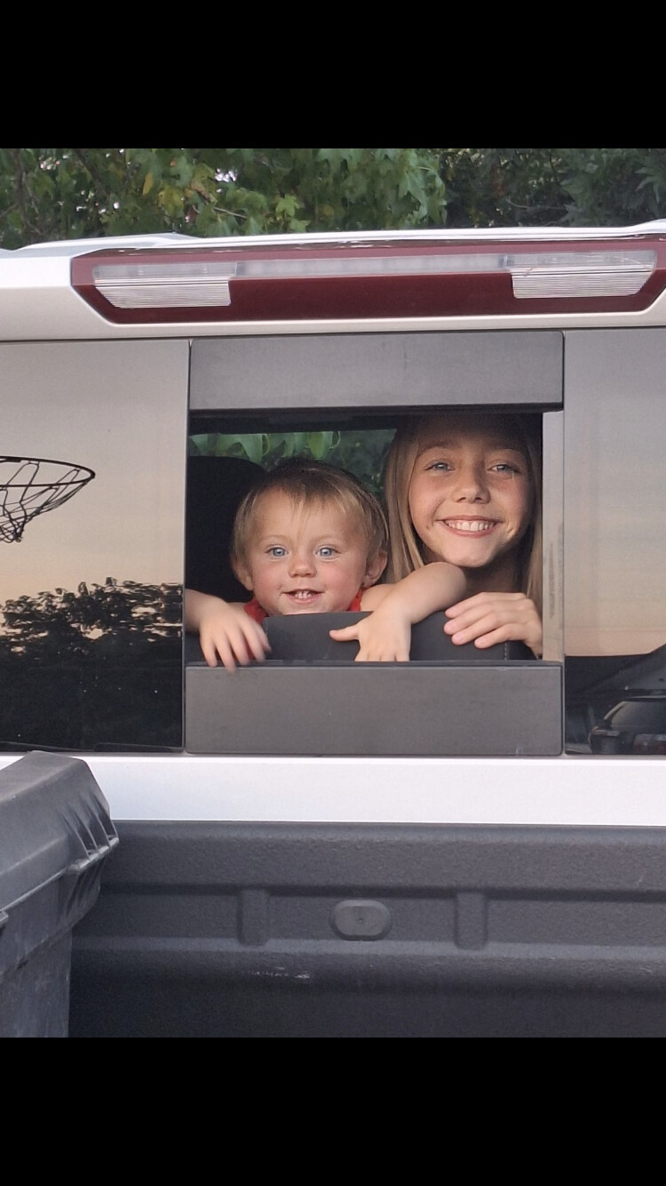 Granddaughter and great granddaughter