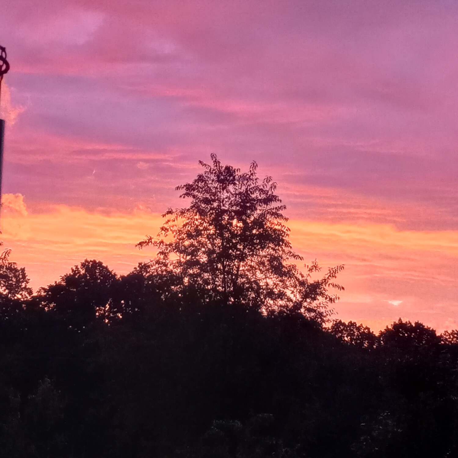 Sunrise over Barboursville