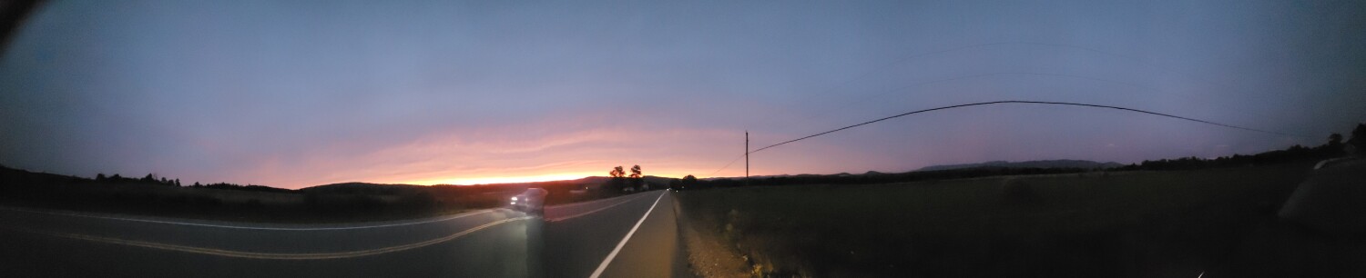 Sunset in Northern NH