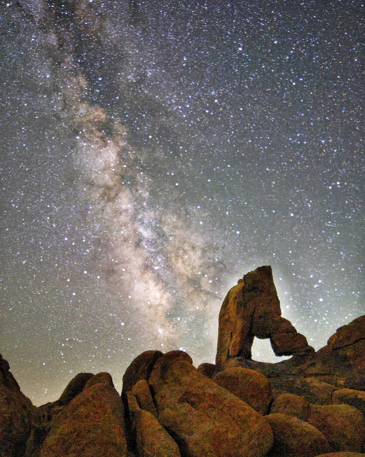 Milky Way At Boot Arch