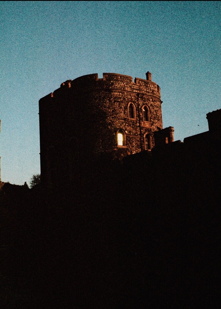 Dusk at Windsor Castle