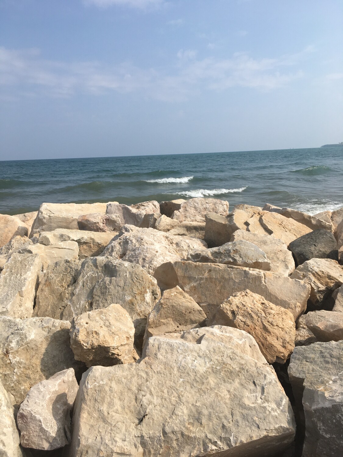 Rocky Climb To Wavy Sea