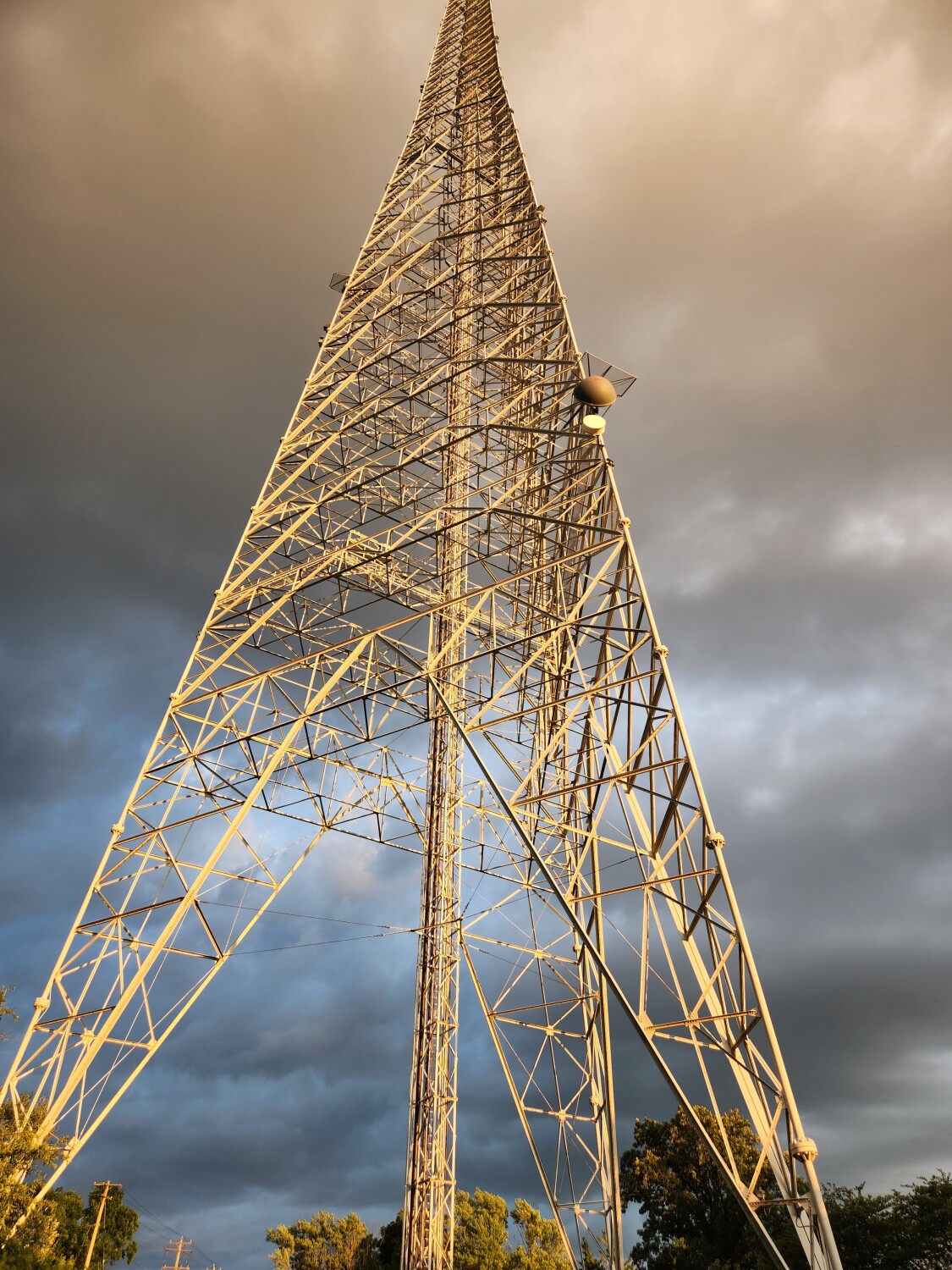 Tower Amid an Ominous sky