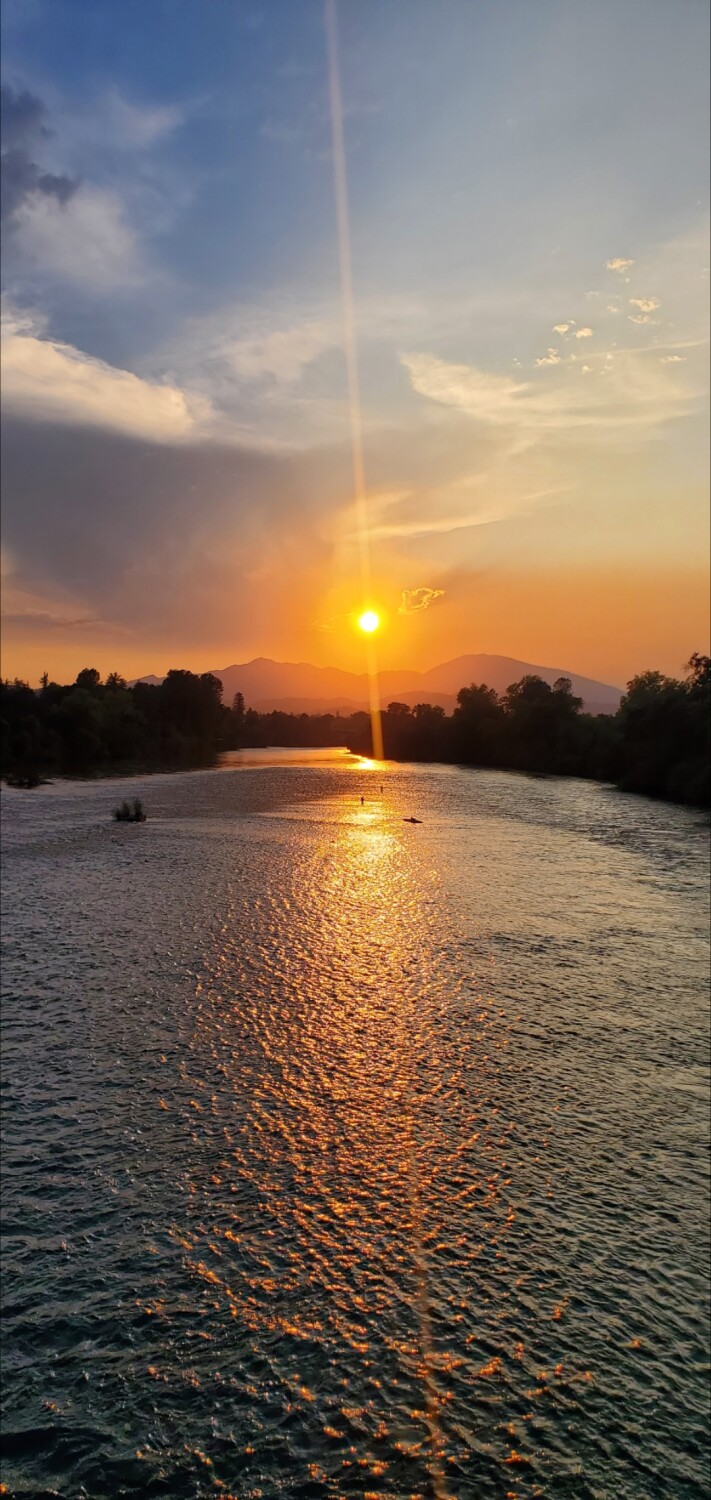 Fly Fishing Sunset