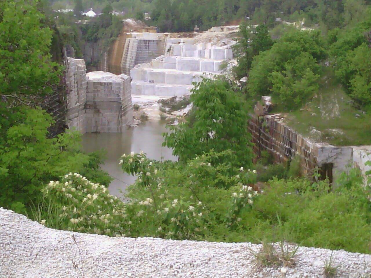 Elijay Georgia marble quarry