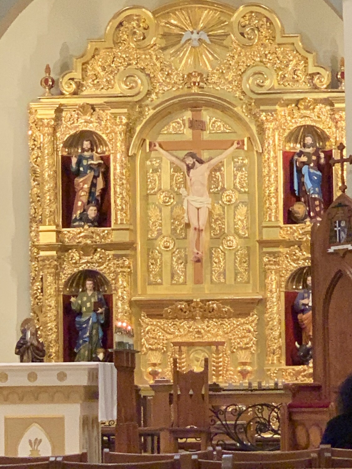 Jesus Christ at San Fernando cathedral in San o t.