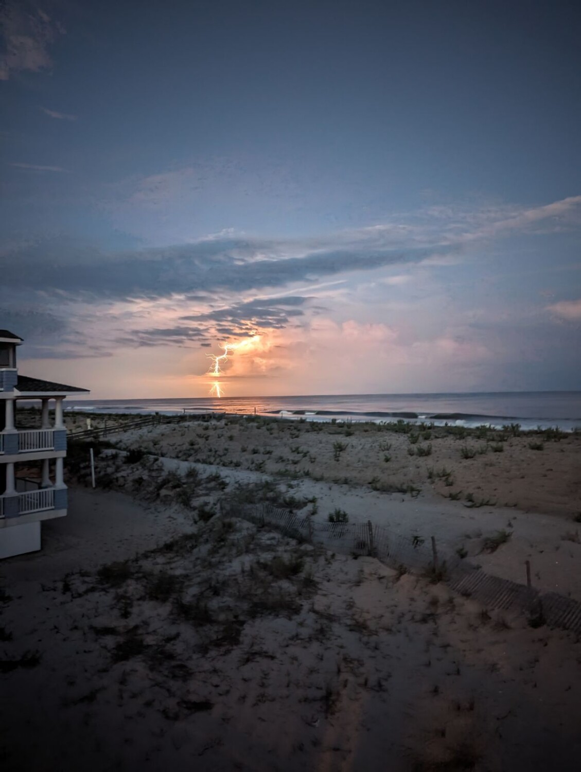 Lightning over LBI