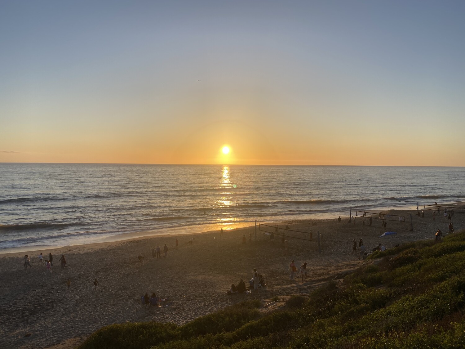 Sunset for beginnings