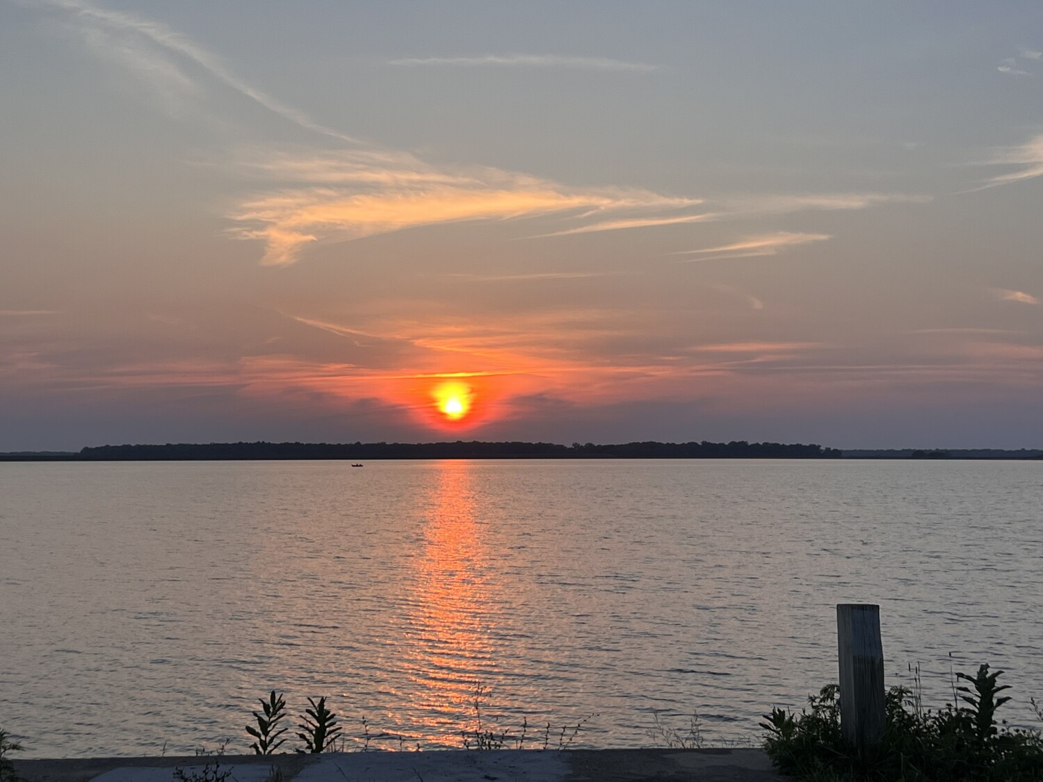 Peaceful Summer Sunset