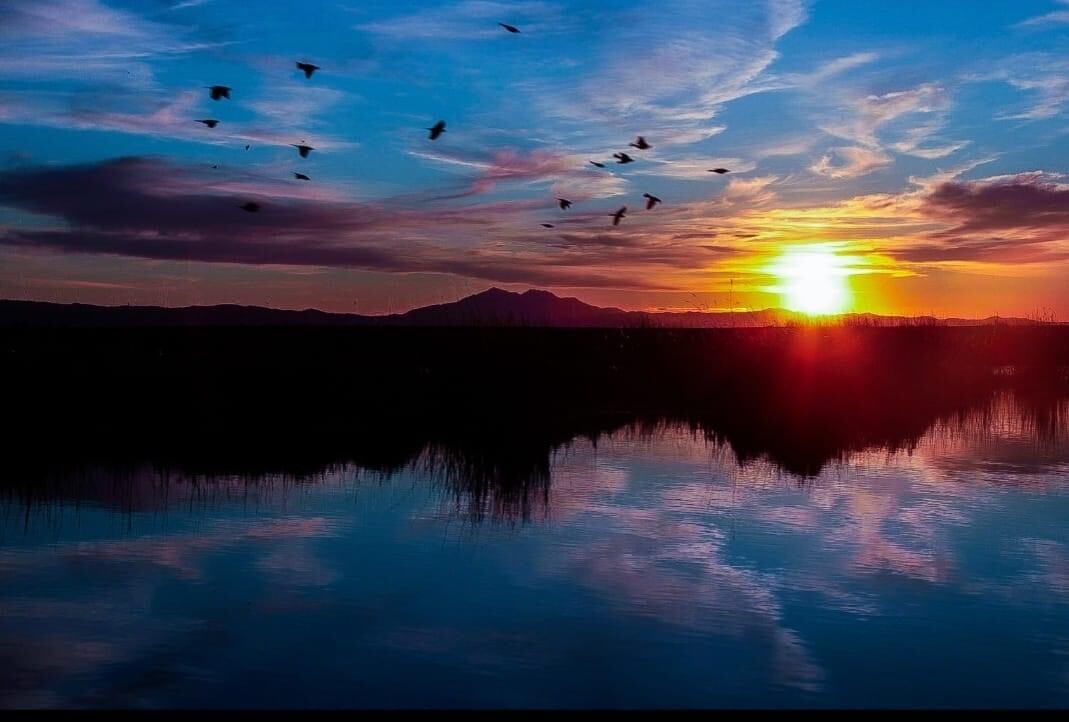 Sunset in Markleeville