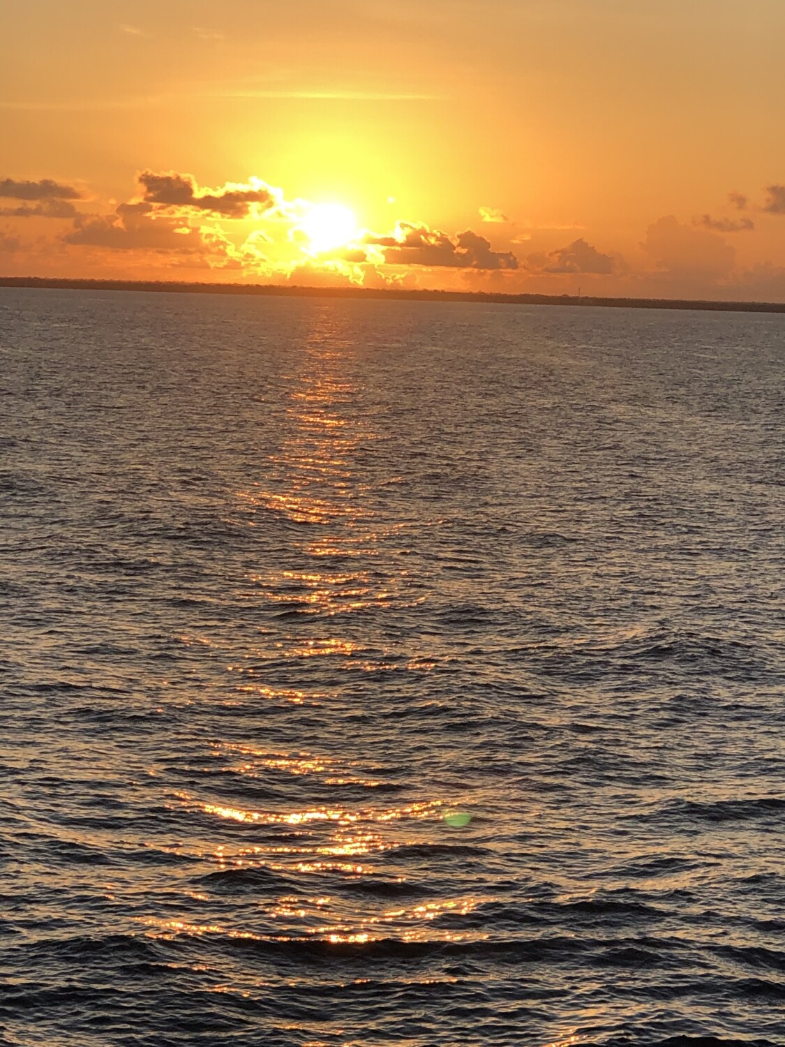 Sunrise on the Caribbean
