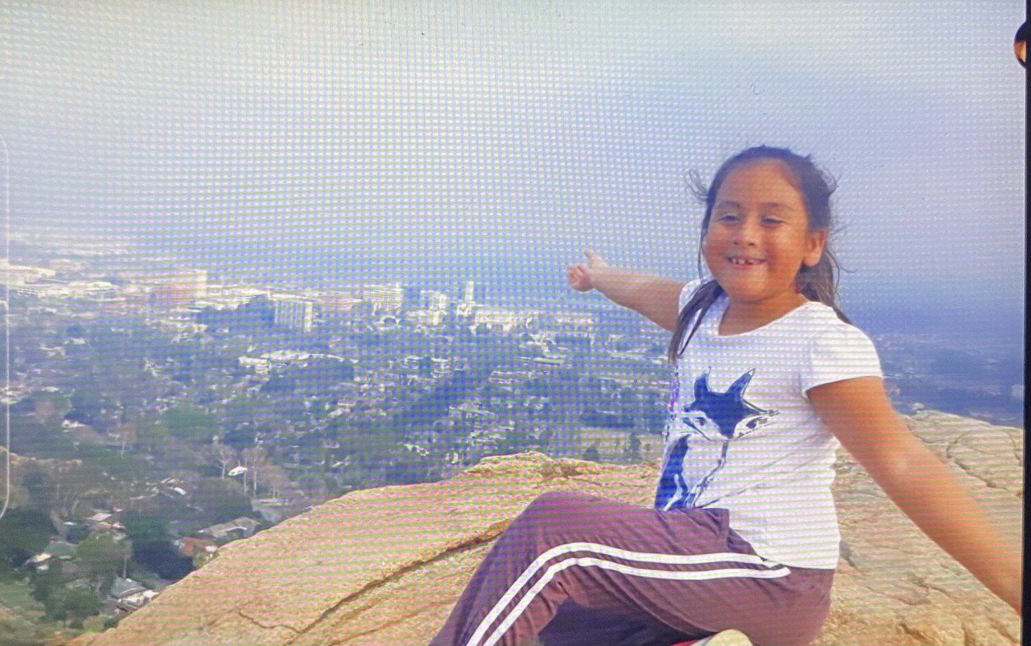 Izzy Sunrise at the hills