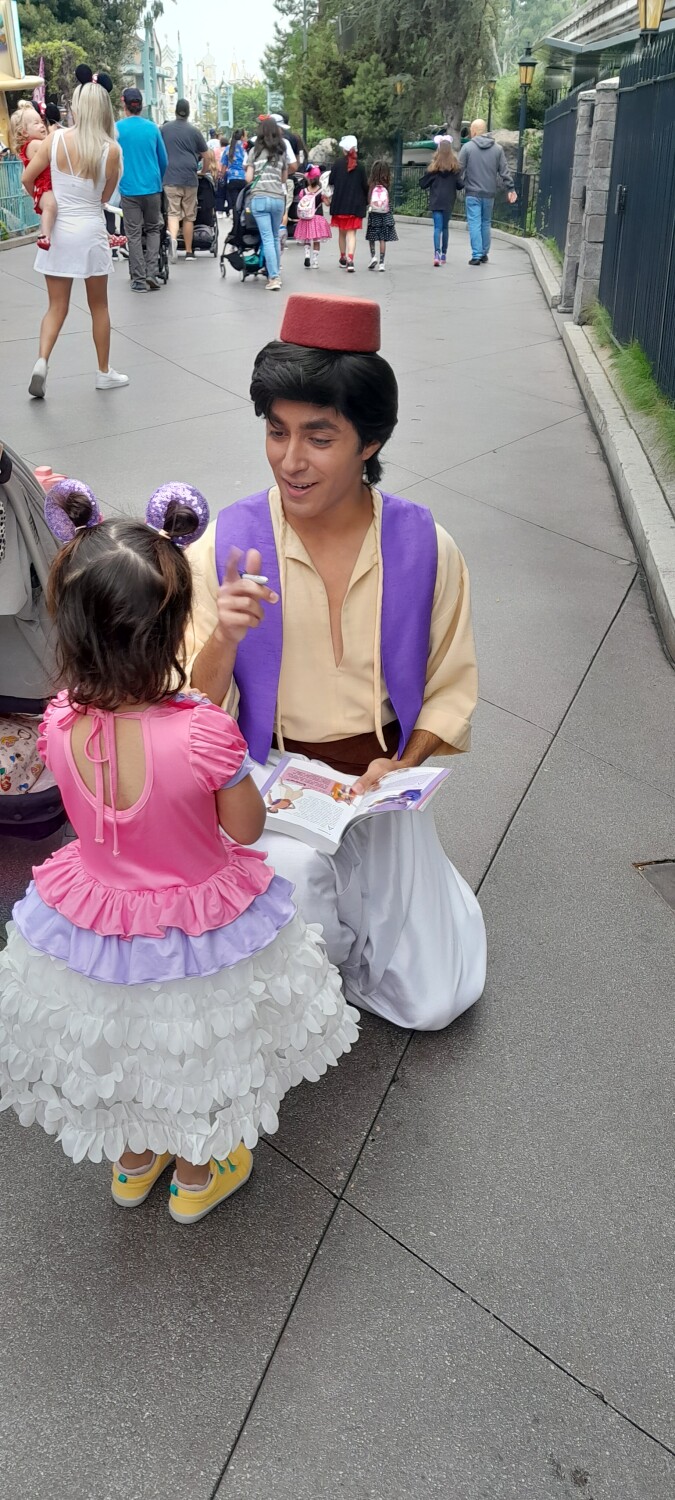 Got to meet her prince