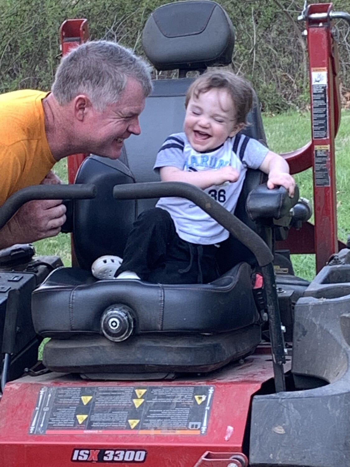 Papaw & grandson