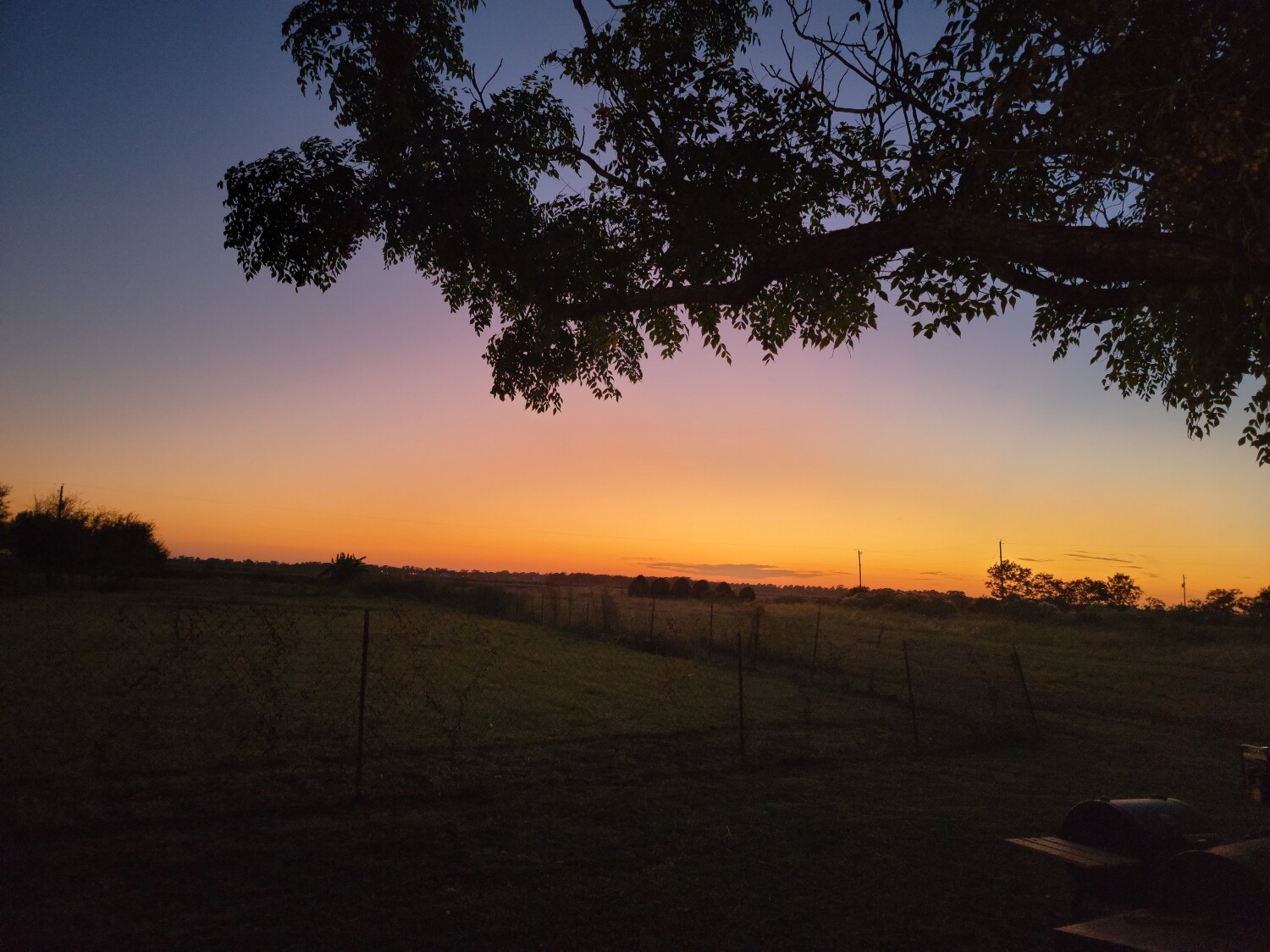 Sunset in Rosenberg, TX