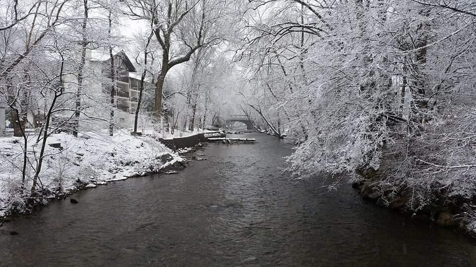 Winter Meets River