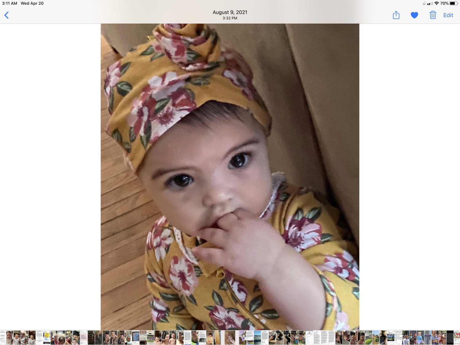 A sweet grand daughter