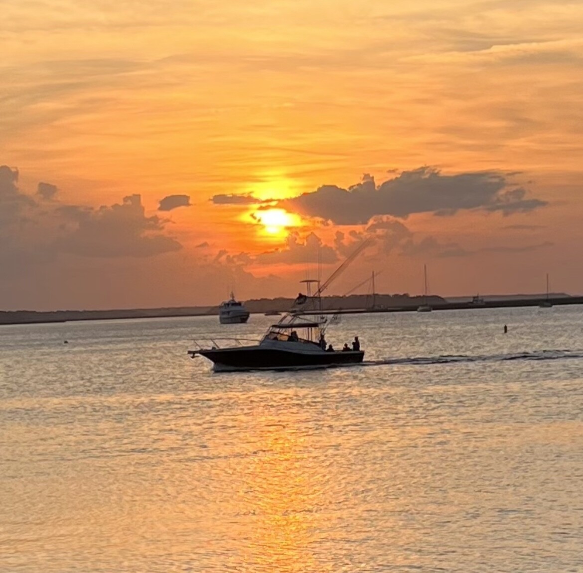 Sunset at Fernandina Harbor