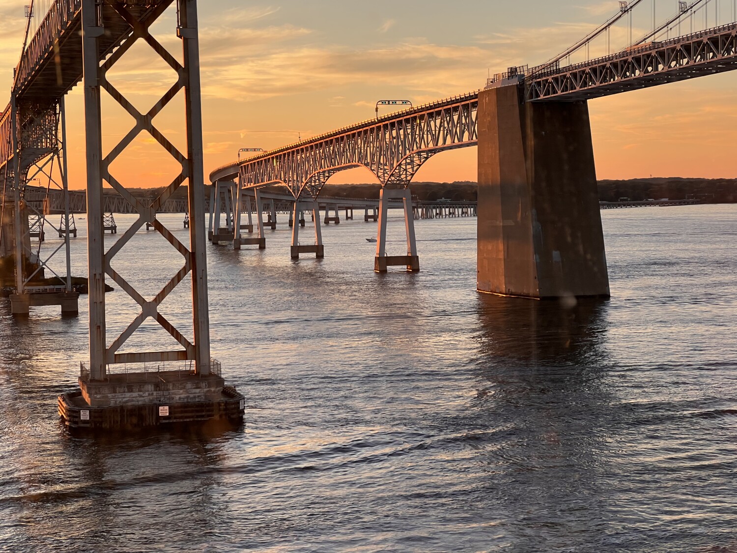 Bay Bridge at Sunset
