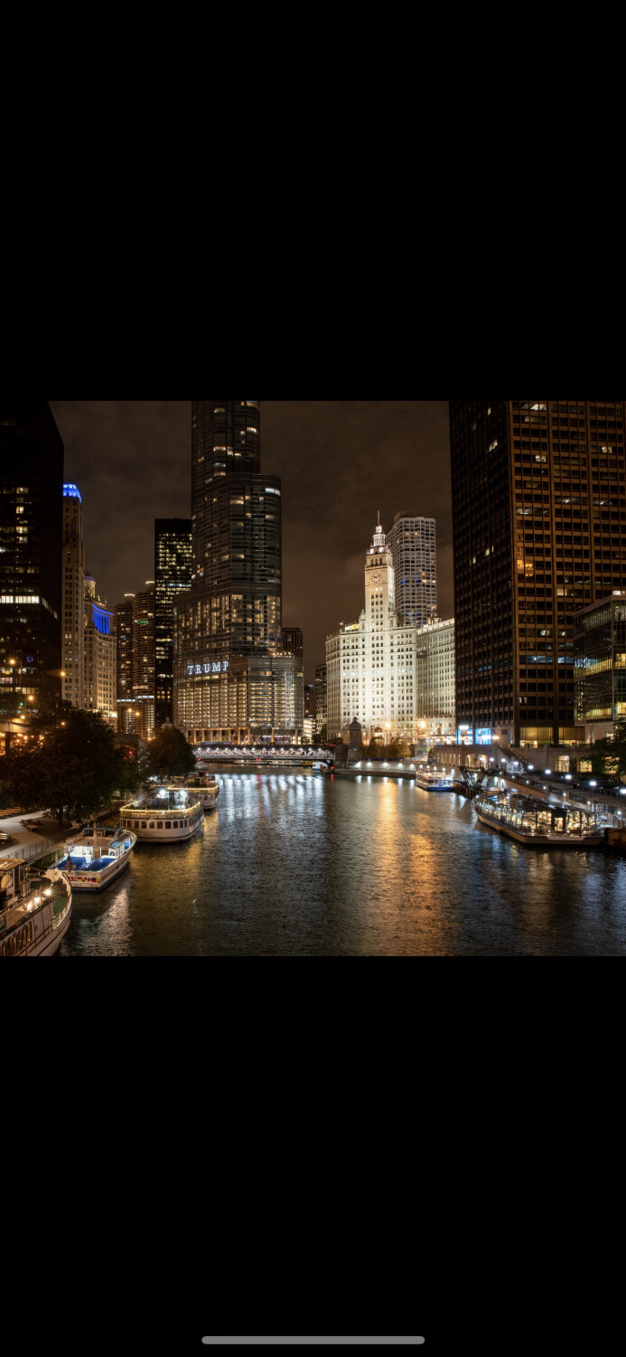 River North at Night