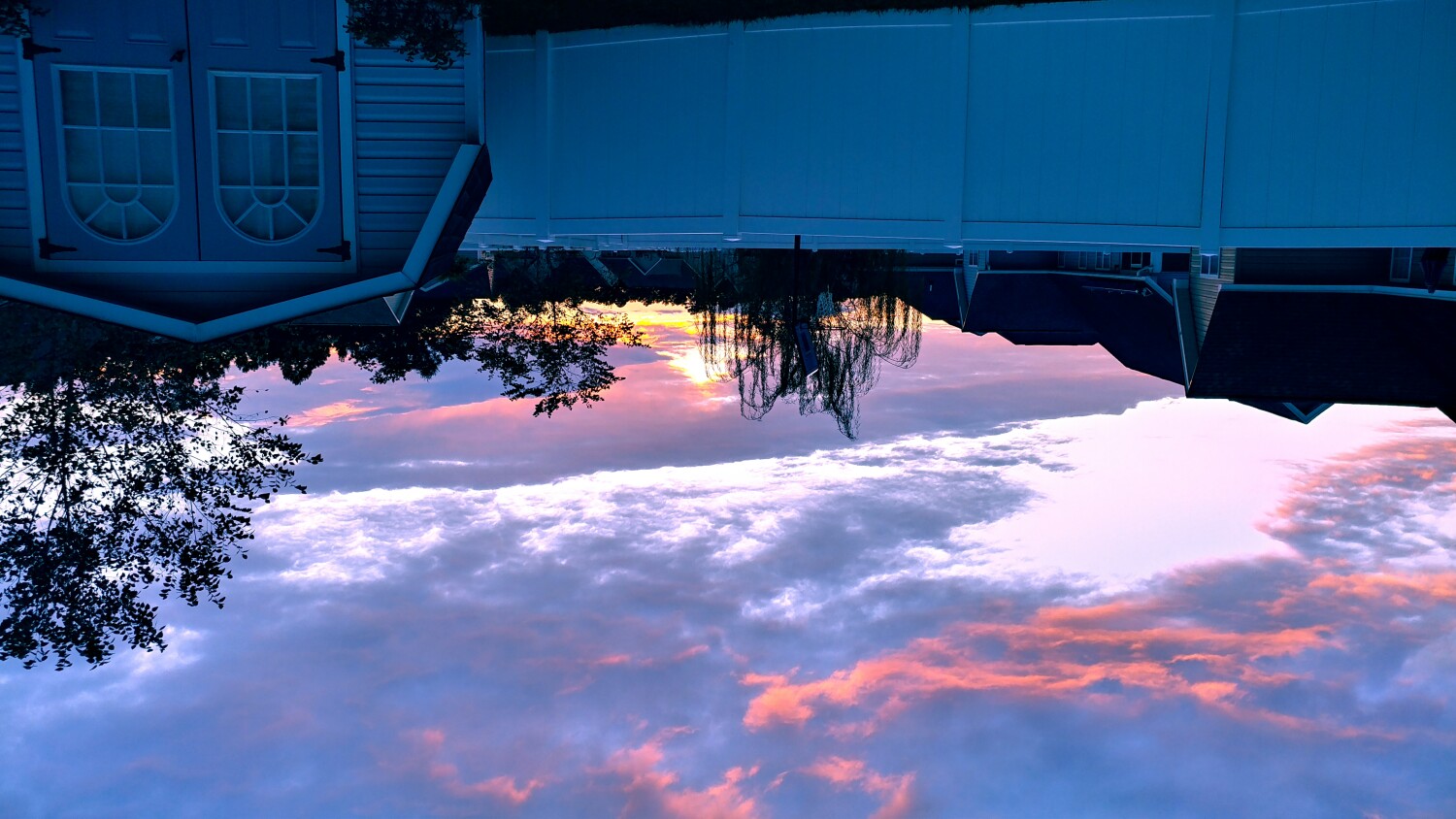 Sunset over myrtle beach