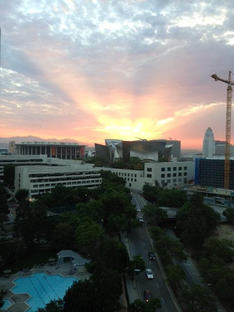 Sunrise in the City of Angels!