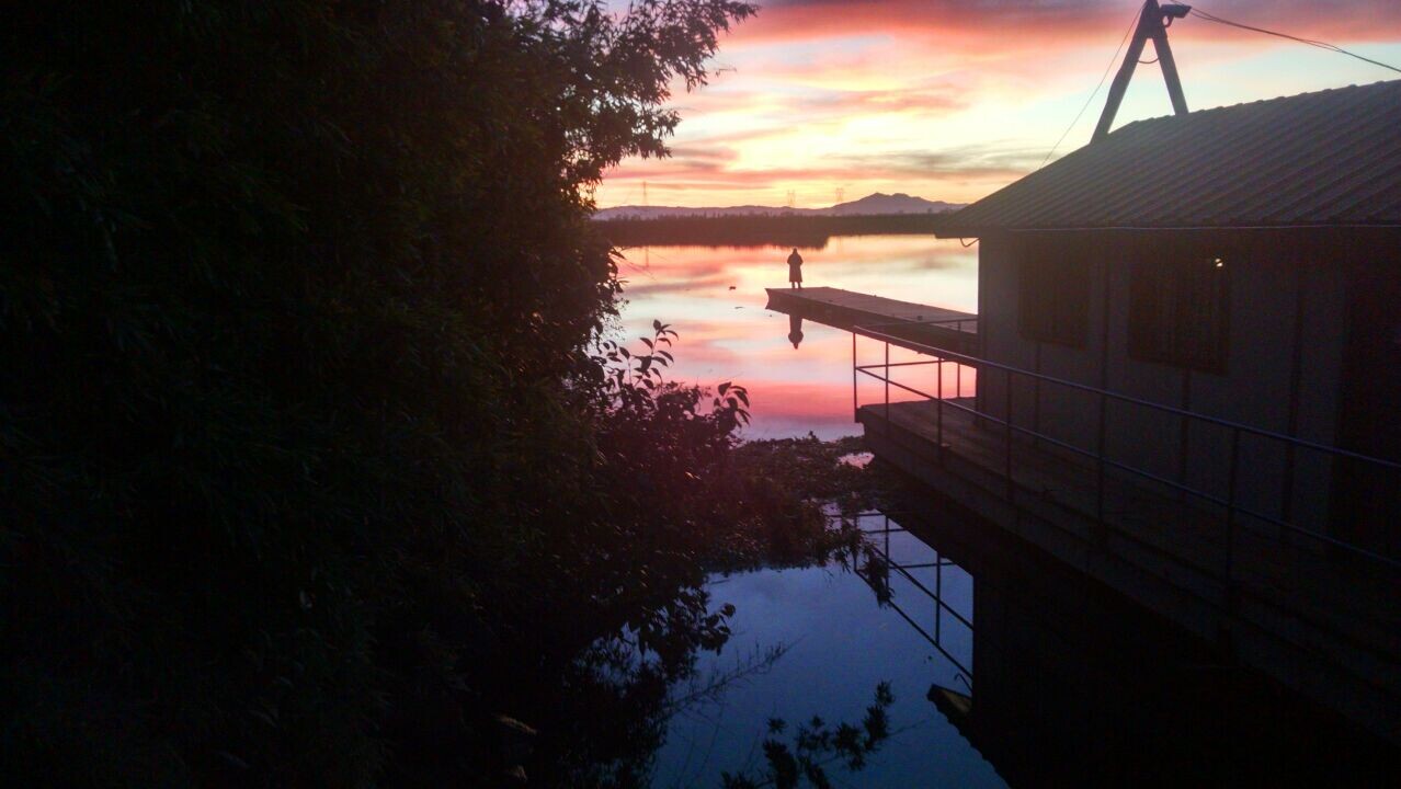 Sunset at the Marina