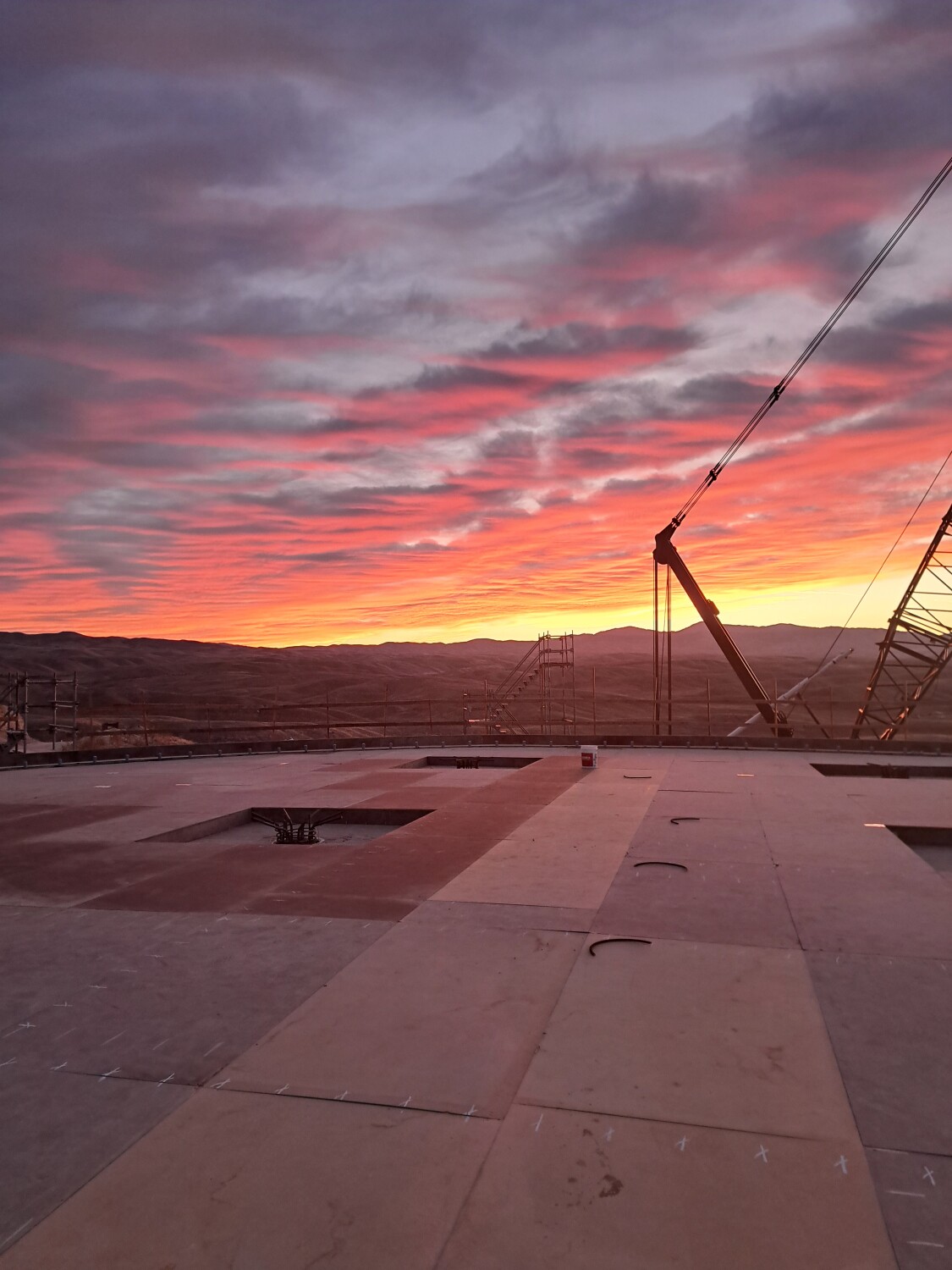 Morning Mountain view
