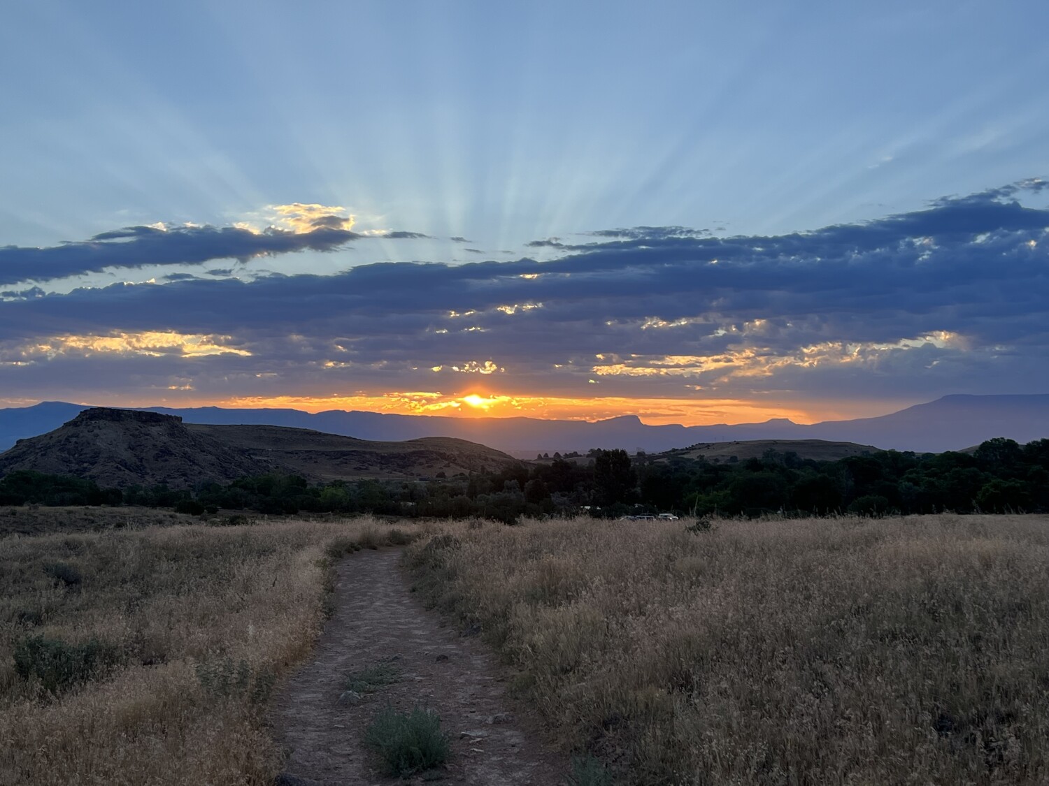 Sunrise in the high desert