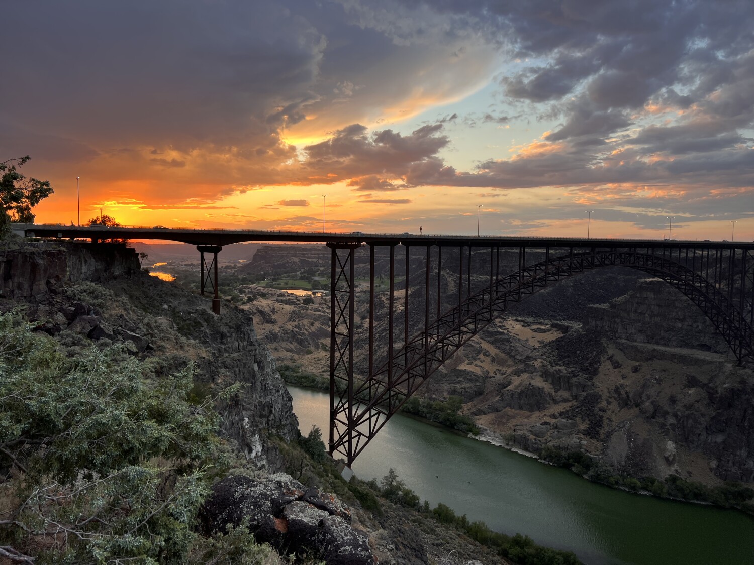 Petrine Bridge Sunset