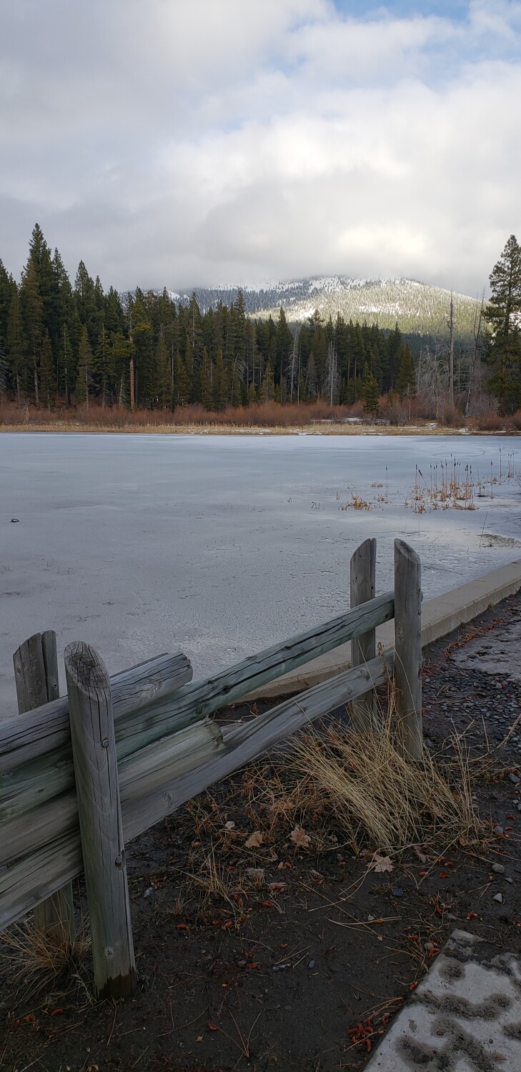 Lake Tahoe ,calm before the storm .