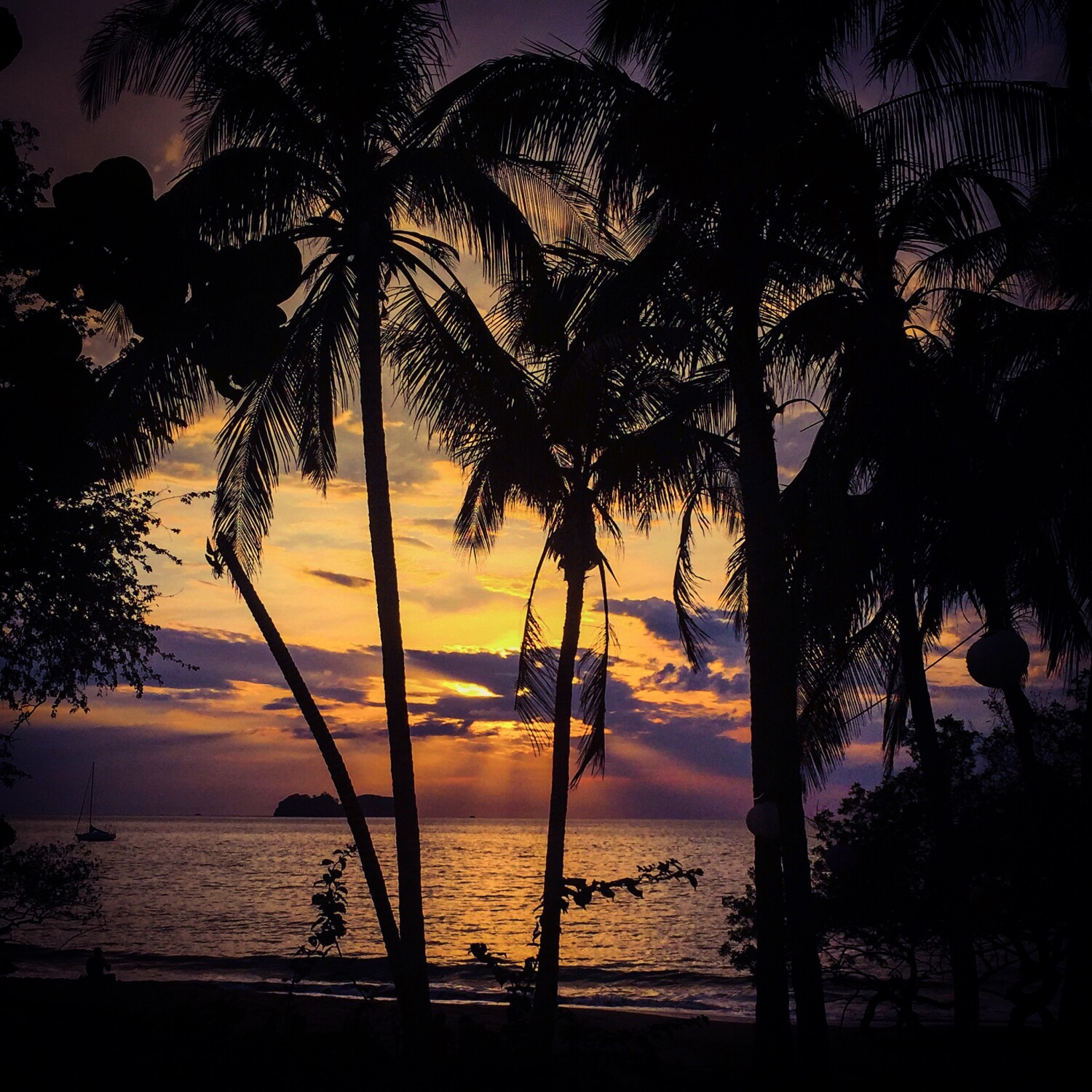 Sunset in Costa Rica