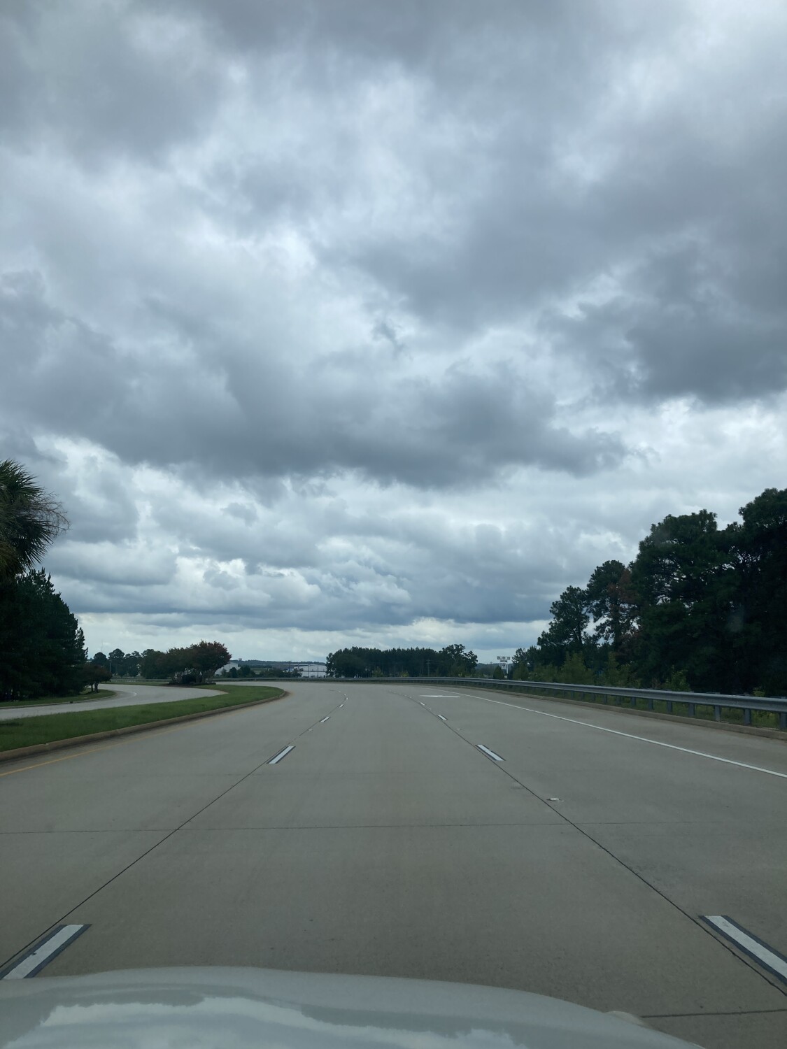 Clouds in the horizon