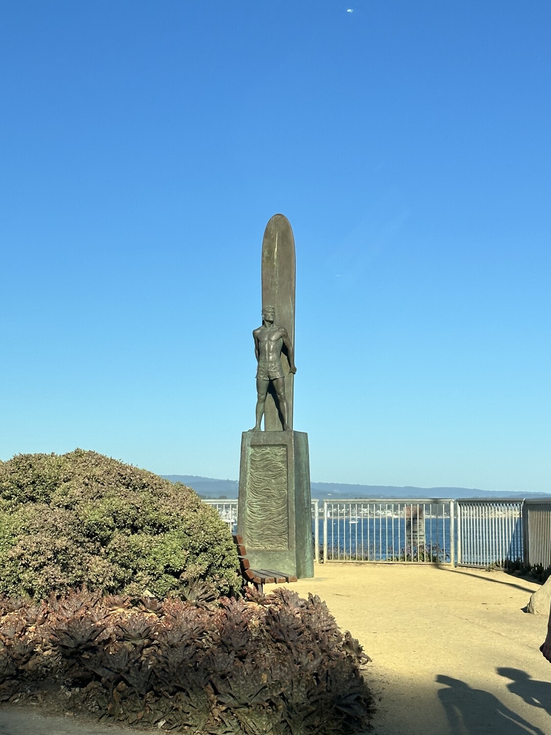 Surfer Monument