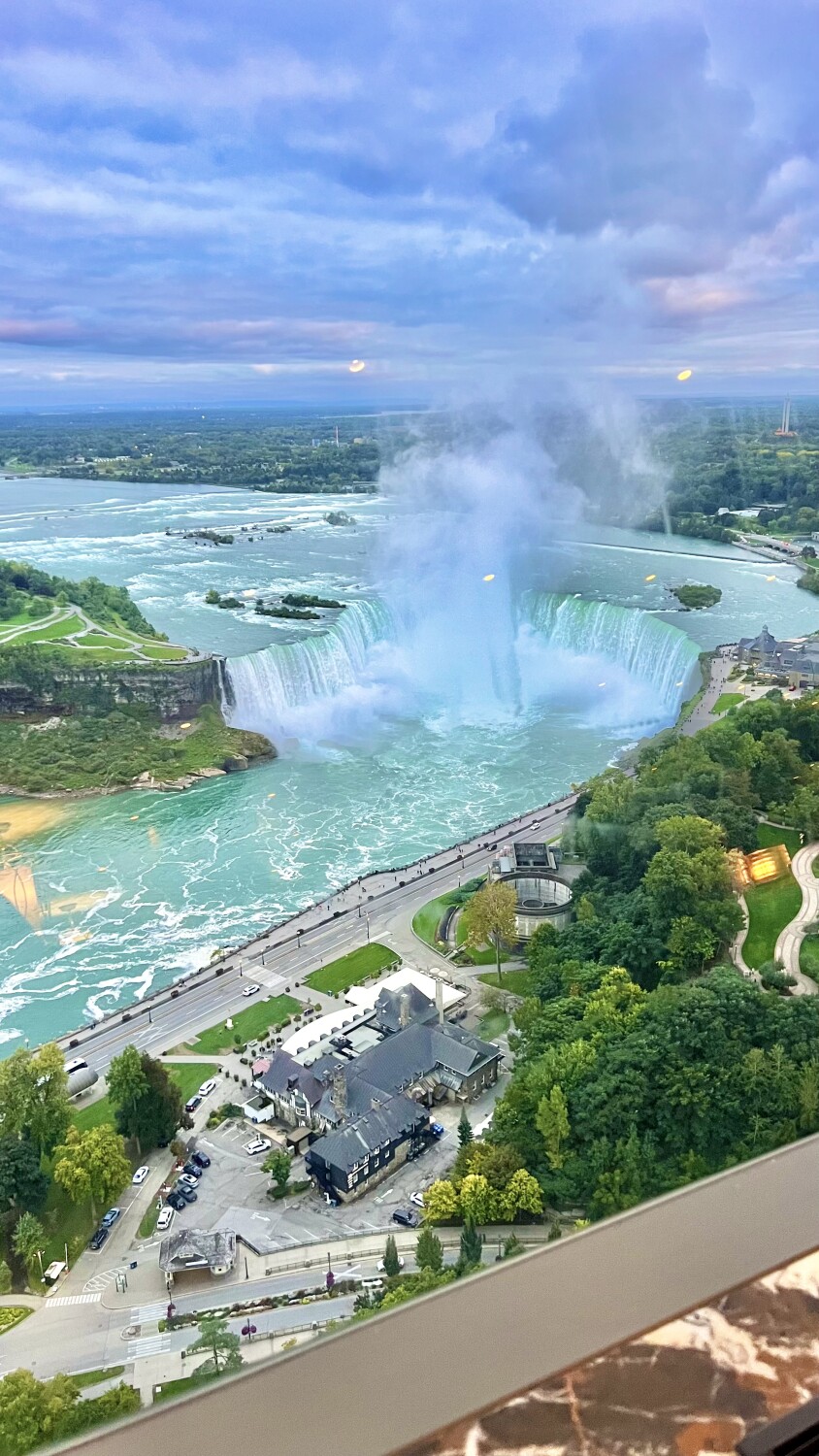 The Niagara Falls at Ontario Canada