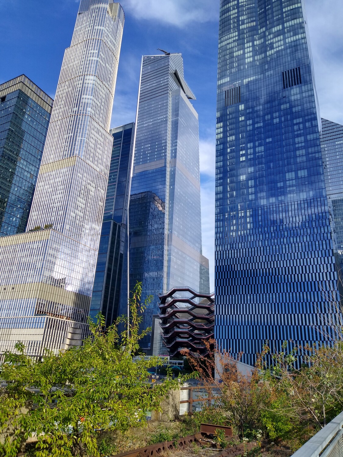 The NYC Highline and The Vessel