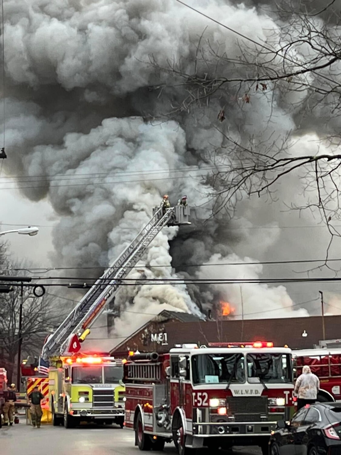 Fire Overtakes Commercial Buildings