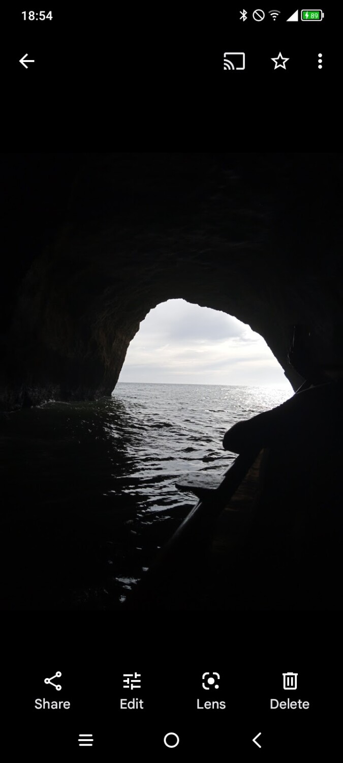 Cave window