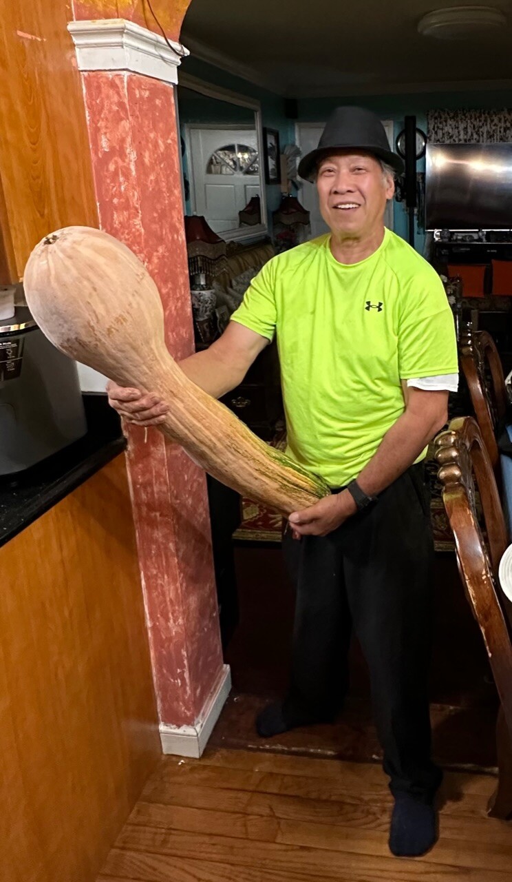 My biggest Oriental Pumpkin!