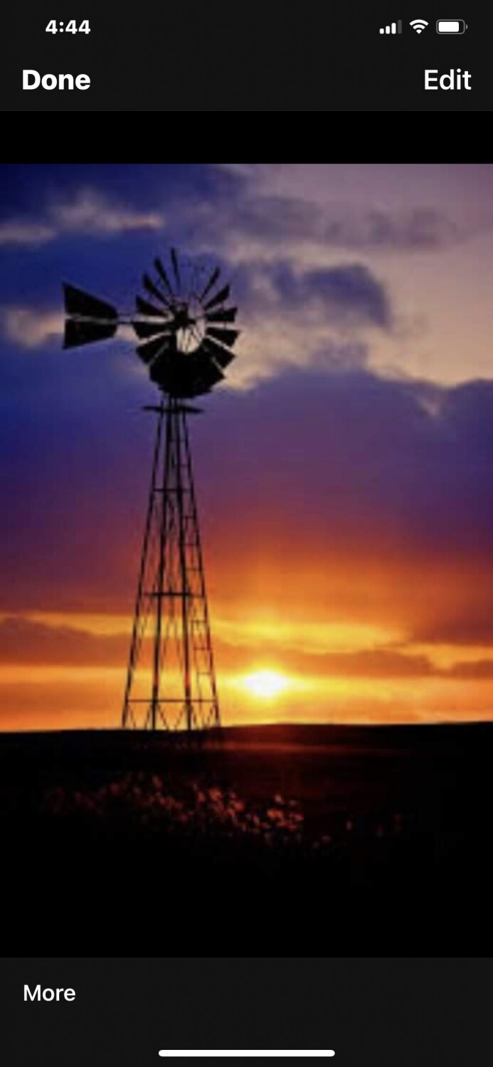 Peaceful Plains at Sunset, rural America