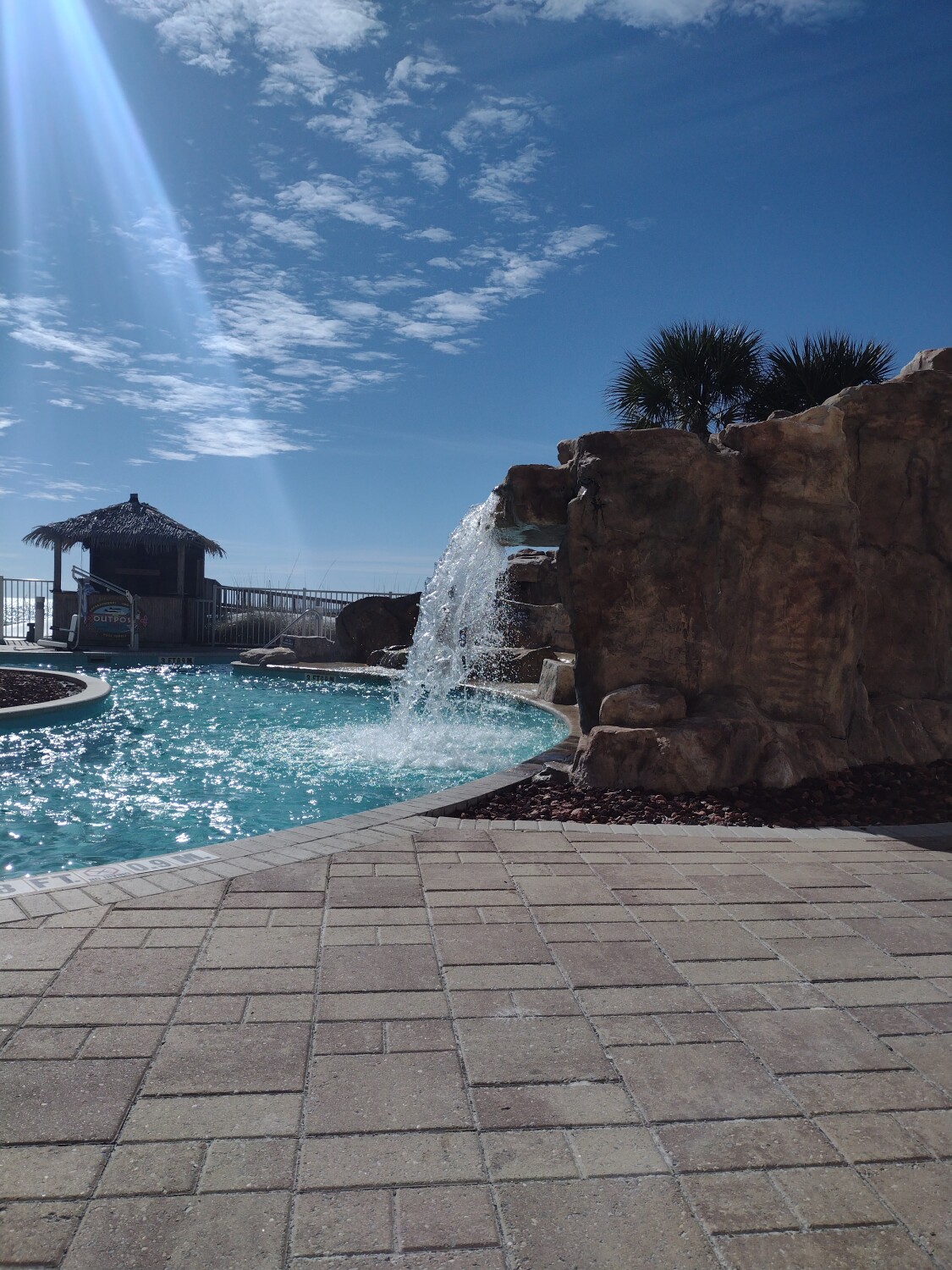 Winter escape of healing.