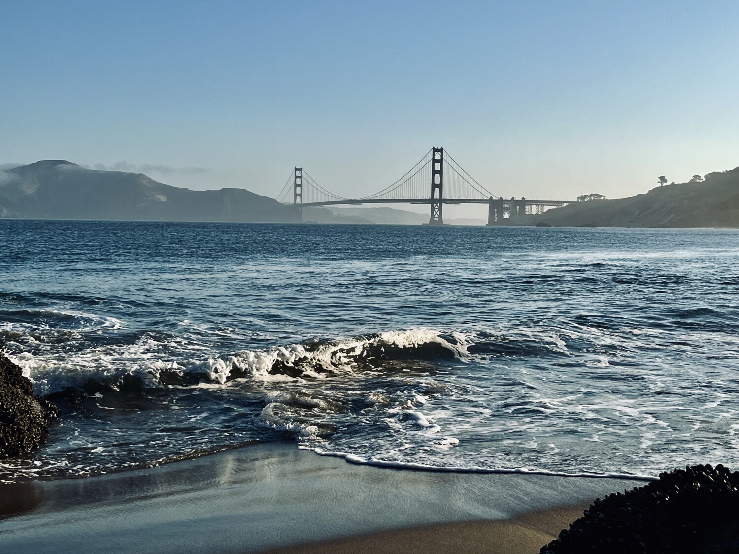 Golden Gate from China Beach