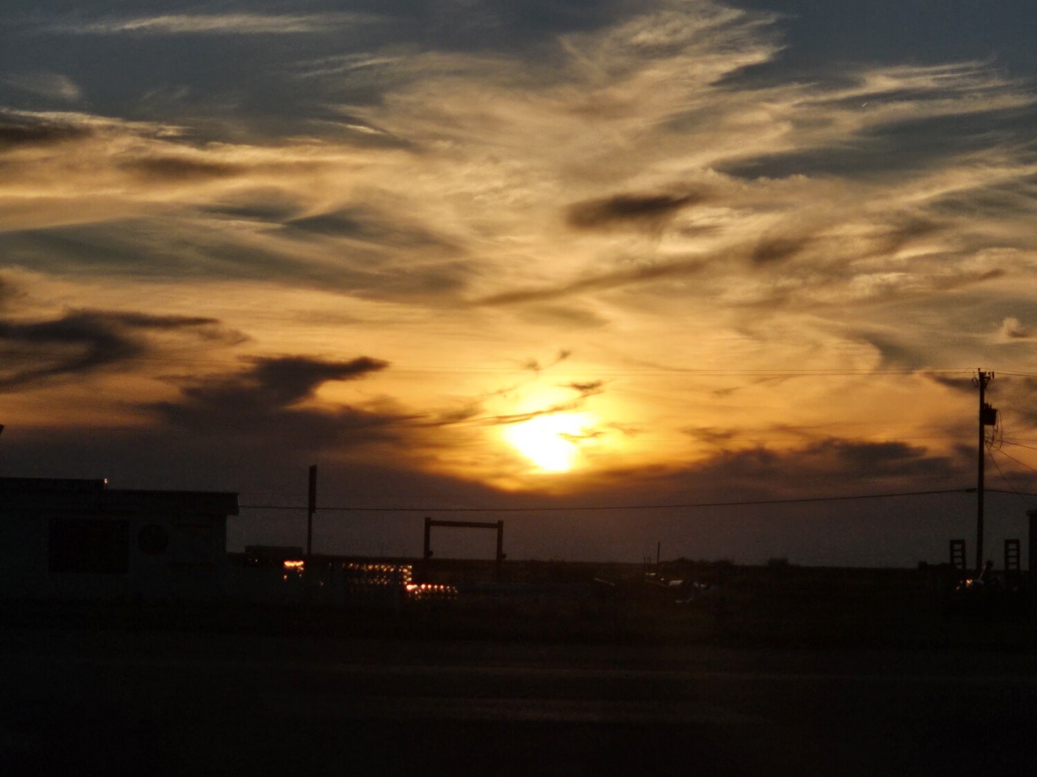 Sunset In The West