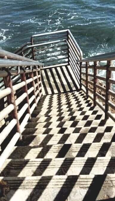 Stairs to the Ocean
