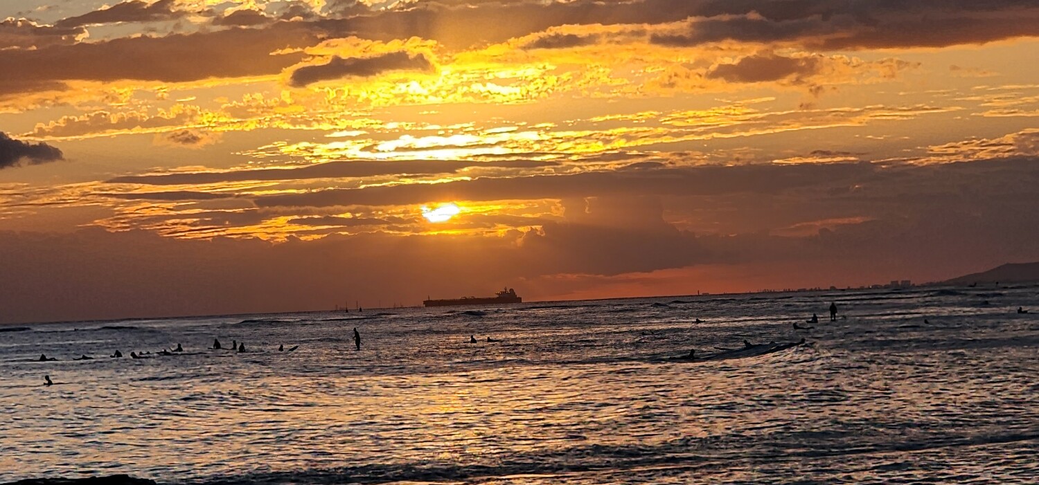 Sunset Waikiki