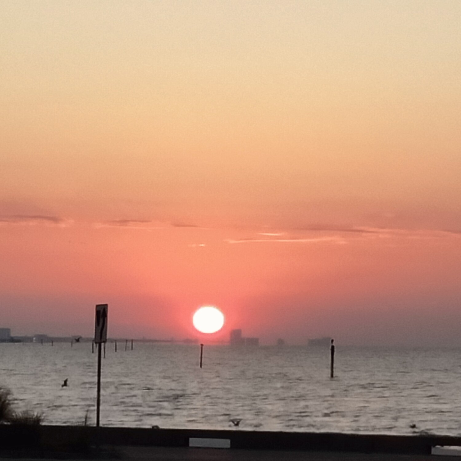 Sunrise over Biloxi